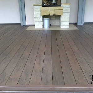 Террасная доска ДПК Bamberg Brazilian Walnut