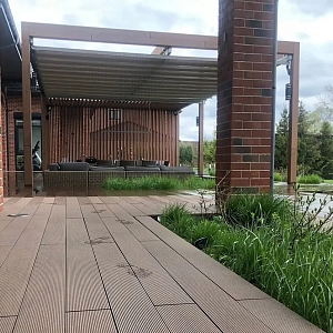 Террасная доска ДПК Bamberg Brazilian Walnut