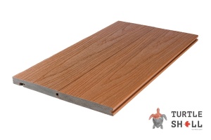 Ступени Turtle Shell Bullnose, Thai Teak, Co-Extrusion