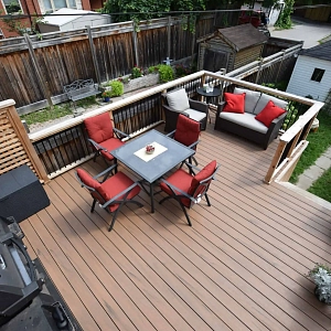 Террасная доска ДПК Bamberg African Bubinga