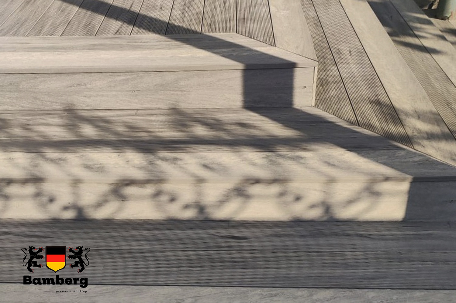 Применение террасной доски ДПК Bamberg Solid, English Barnwood г. Белгород