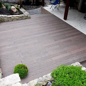 Террасная доска ДПК Bamberg Brazilian Walnut