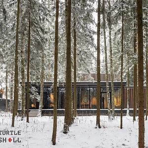 Фасадная доска ДПК. Фотографии объектов от Black Deck