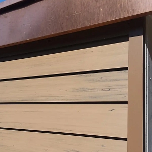 Фасадная доска ДПК. Фотографии объектов от Black Deck