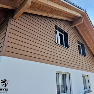 Фасадная доска ДПК. Фотографии объектов от Black Deck