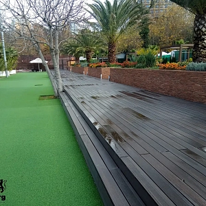 Террасная доска ДПК Bamberg Brazilian Walnut