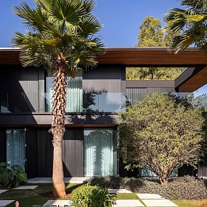 Реечные панели  Turtle Shell Middle Lines, Faroese Smokewood, Co-Extrusion