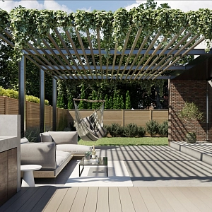 Террасная доска ДПК Turtle Shell, Canadian Maple, Co-Extrusion